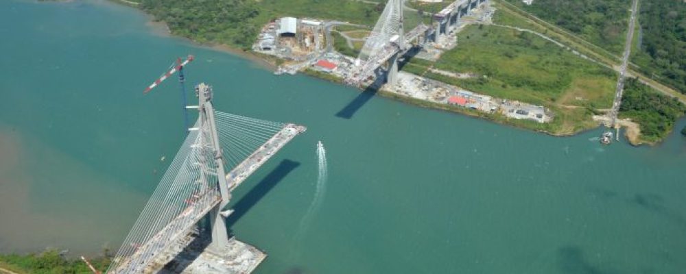 Tercer Puente sobre el Canal de Panamá presenta avance del 80%